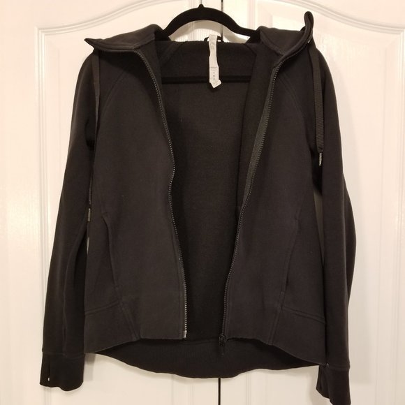 Lululemon Black Hooded Zip up Sweater - Picture 4 of 14